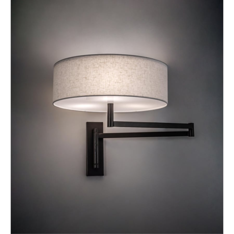 Cilindro 3 Light 29" Tall Wall Light, Bedroom Wall Sconce, Dimensions: Height: 29"
