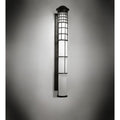 Hudson House 68" Tall Wall Light, Bedroom Wall Sconce, Dimensions: Height: 68"