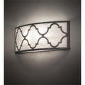 Cardiff 2 Light 10" Tall Wall Light, Bedroom Wall Sconce, Dimensions: Height: 10"