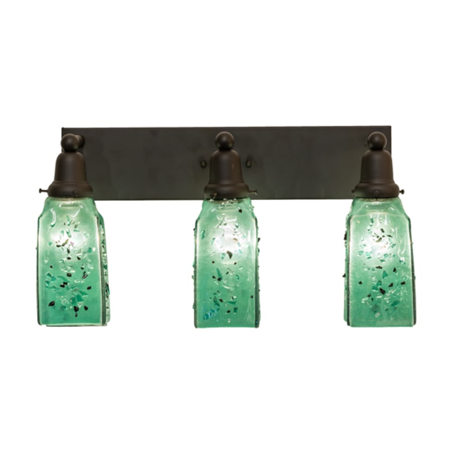 3 Light 12" Tall Wall Light, Bedroom Wall Sconce, detail 6