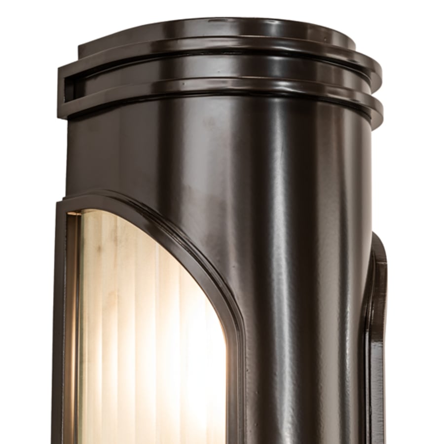 3 Light 24" Tall Wall Light, Bedroom Wall Sconce, detail 9