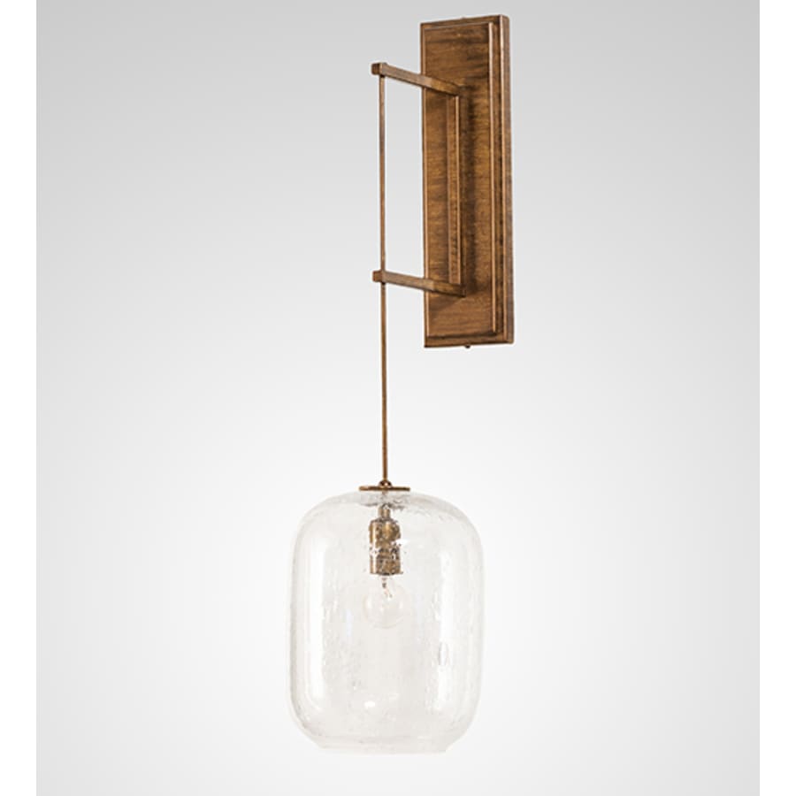 30" Tall Wall Light, Bedroom Wall Sconce, detail 4