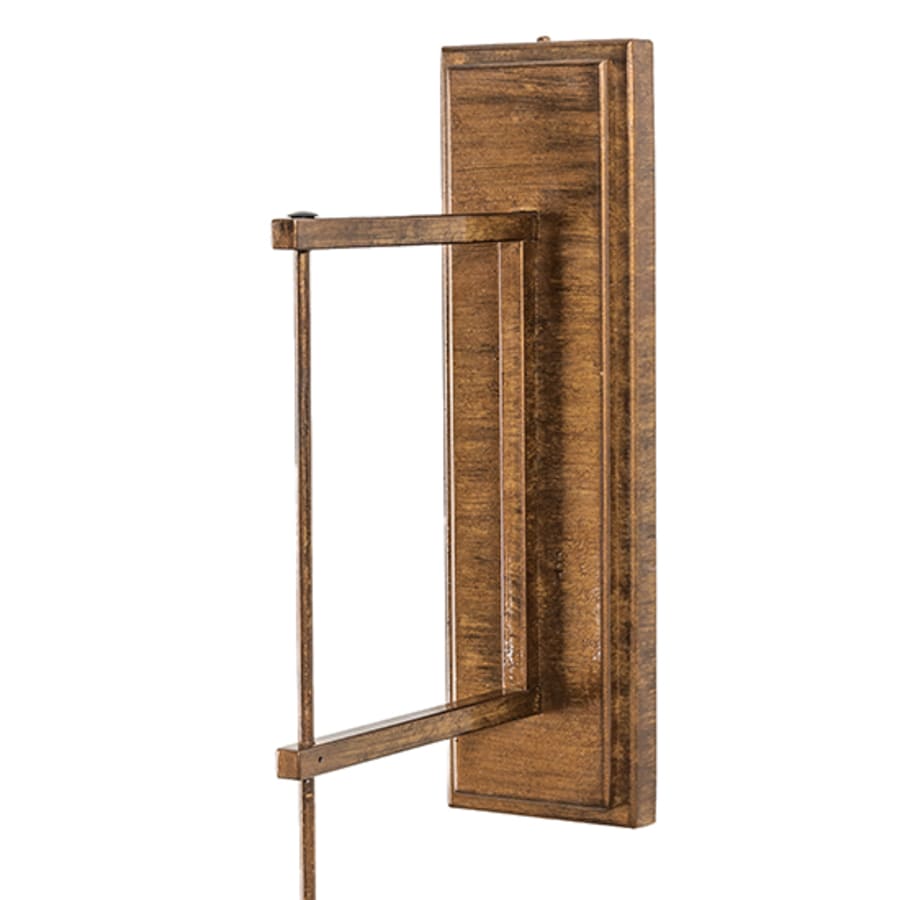 30" Tall Wall Light, Bedroom Wall Sconce, detail 6