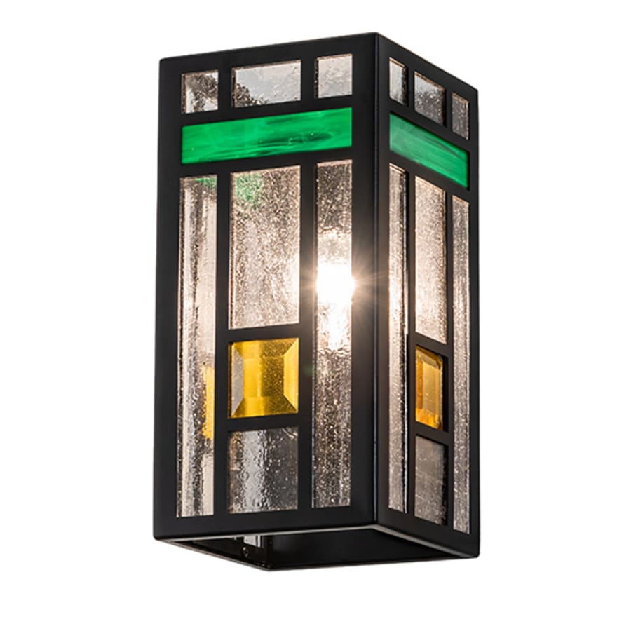 12" Tall Wall Light, Bedroom Wall Sconce, detail 2