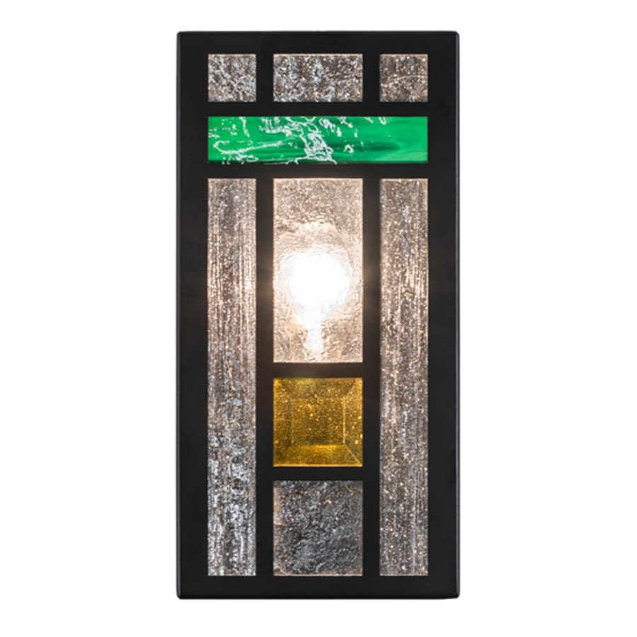 12" Tall Wall Light, Bedroom Wall Sconce, detail 6