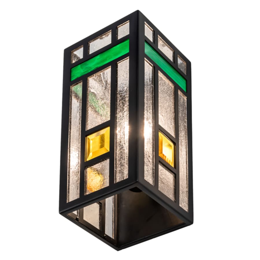 12" Tall Wall Light, Bedroom Wall Sconce, detail 7