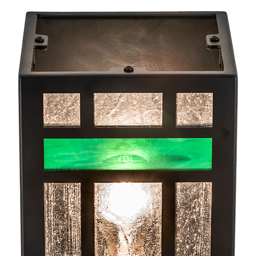 12" Tall Wall Light, Bedroom Wall Sconce, detail 10