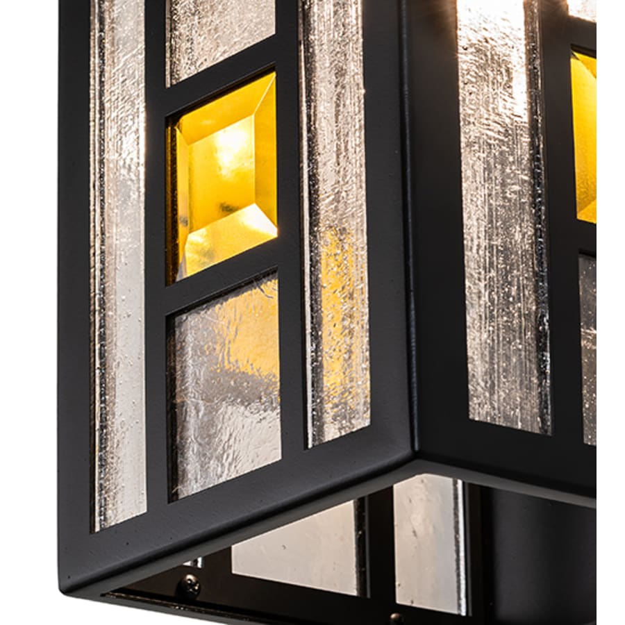 12" Tall Wall Light, Bedroom Wall Sconce, detail 11