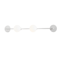 2 Light 5" Tall Wall Light, Bedroom Wall Sconce, Dimensions: Height: 5"