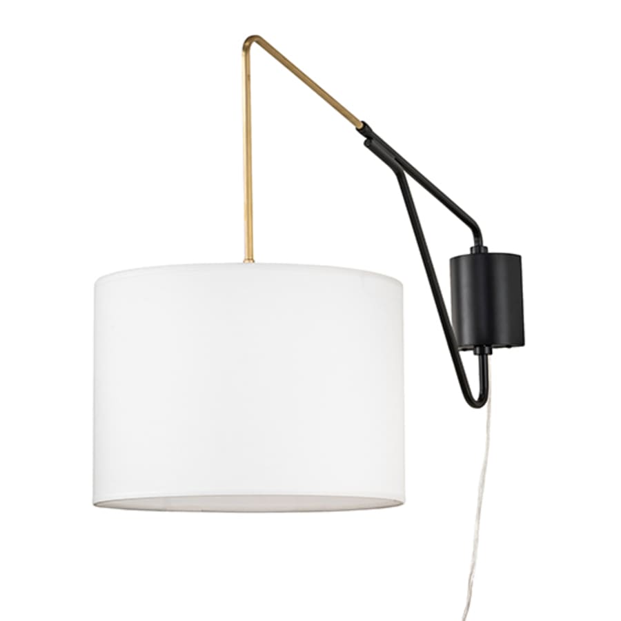 22" Tall Wall Light - Design 3, Bedroom Wall Sconce, detail 4