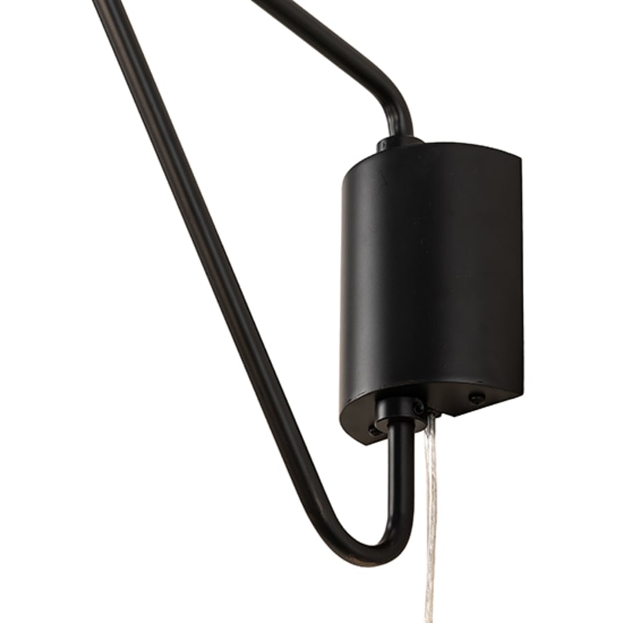 22" Tall Wall Light - Design 3, Bedroom Wall Sconce, detail 6