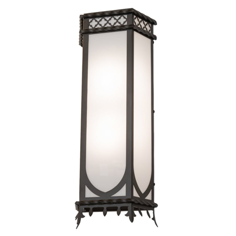 2 Light 26" Tall Wall Light, Bedroom Wall Sconce, Dimensions: Height: 26"