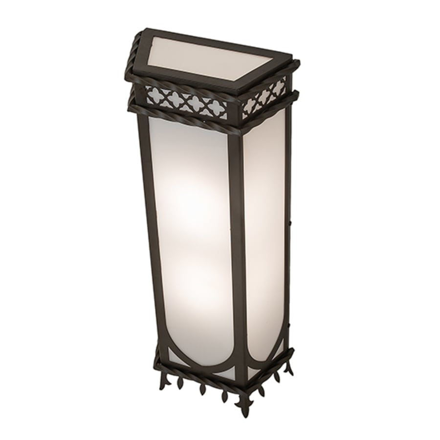 2 Light 26" Tall Wall Light, Bedroom Wall Sconce, detail 5