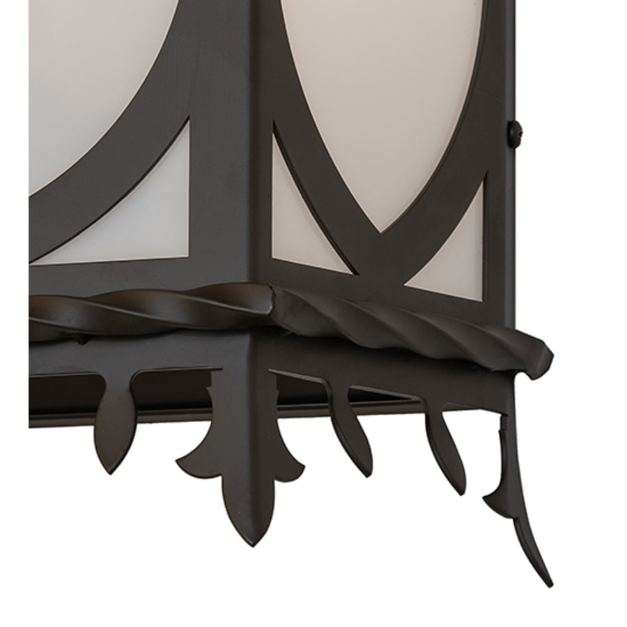 2 Light 26" Tall Wall Light, Bedroom Wall Sconce, detail 9