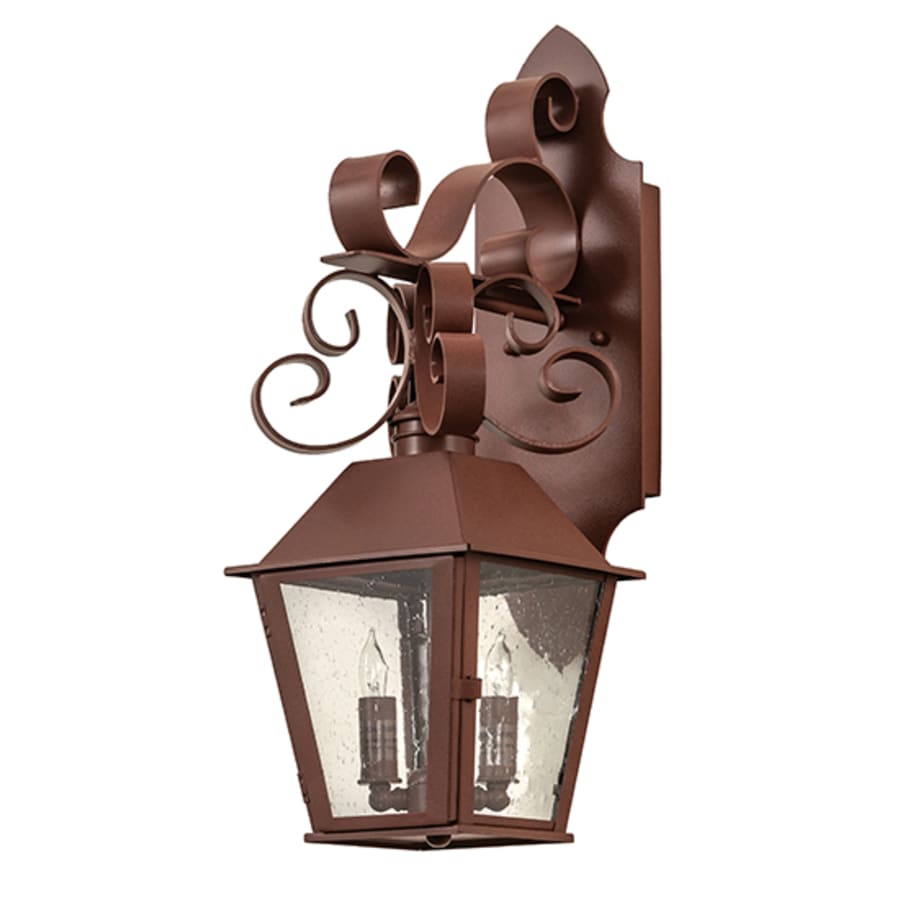 2 Light 22" Tall Wall Light, Bedroom Wall Sconce, detail 4