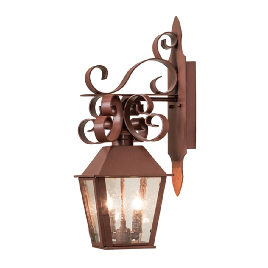 2 Light 22" Tall Wall Light, Bedroom Wall Sconce, detail 9