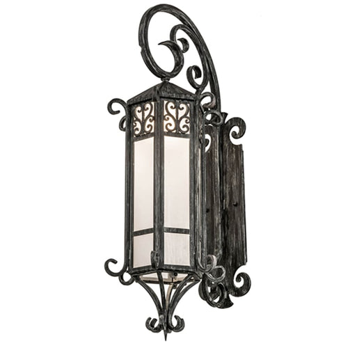 37" Tall Wall Light, Bedroom Wall Sconce, detail 2