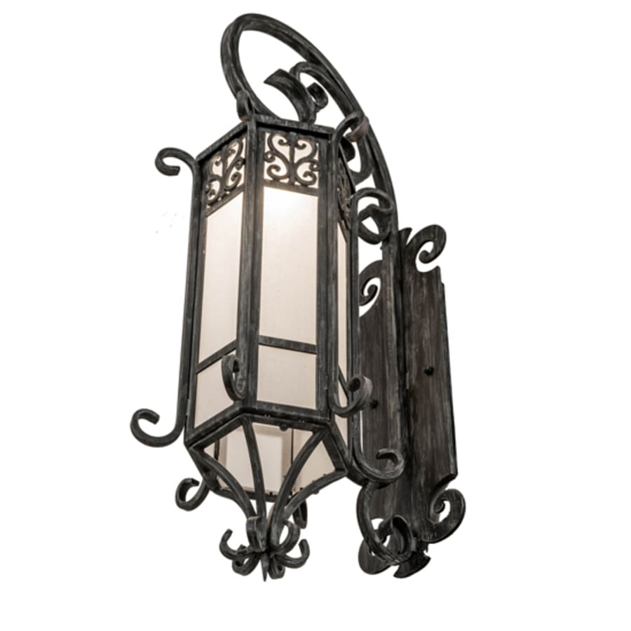 37" Tall Wall Light, Bedroom Wall Sconce, detail 7