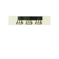3 Light 10" Tall Wall Light, Bedroom Wall Sconce, Dimensions: Height: 10"