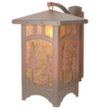Utowana Lake 25" Tall Wall Light, Bedroom Wall Sconce, Dimensions: Height: 25"