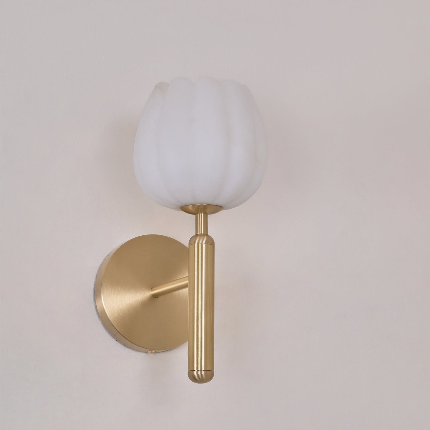 Mian Alabaster Blossom Wall Light, Bedroom Wall Sconce, detail 30