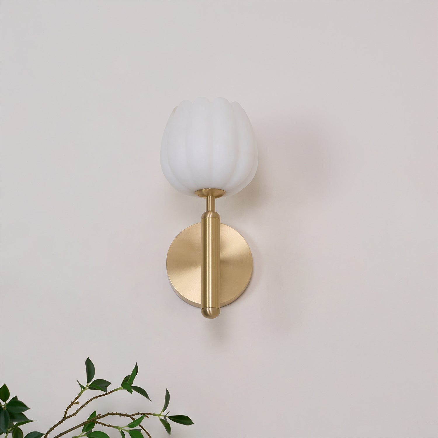 Mian Alabaster Blossom Wall Light, Bedroom Wall Sconce, detail 32