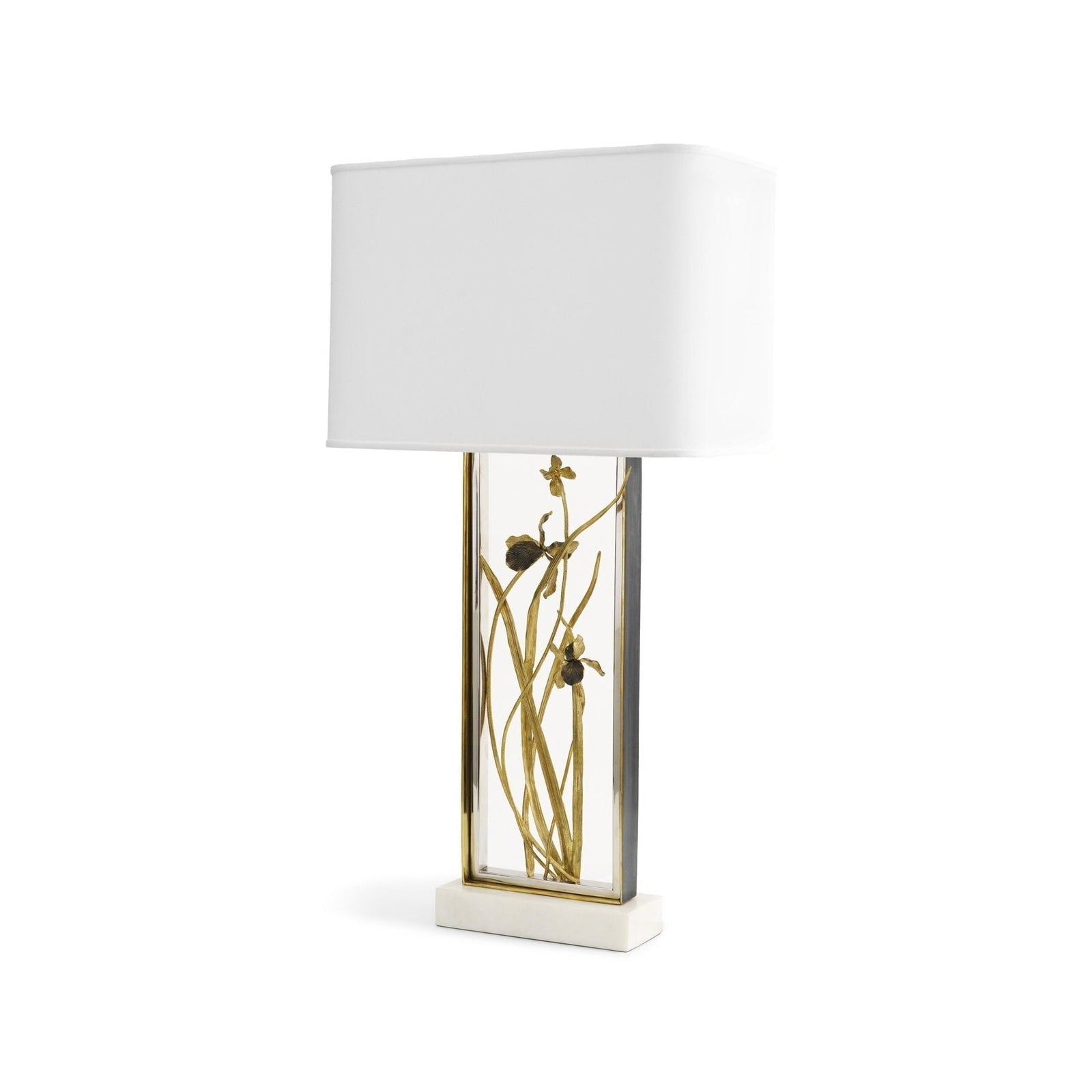 Michael Aram Black Iris Table Light, Bedside Table Lamp, detail 2