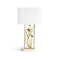 Michael Aram Black Iris Table Light, Bedside Table Lamp, 8.5"L x 3.25"W x 1.75"H