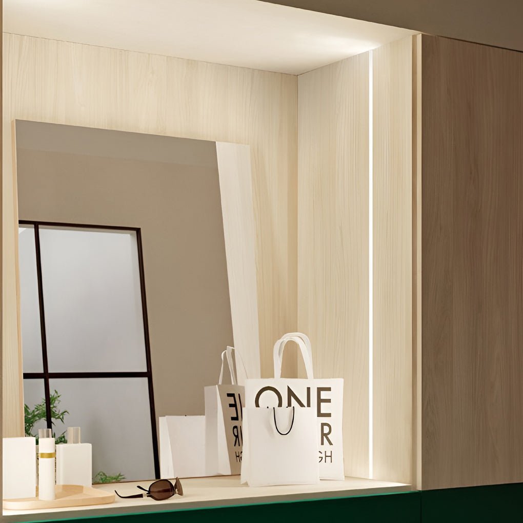 Curated Mini Recessed Invisible LED Strip Lights Under Cabinet Lighting Linear Lights, Bathroom Wall Sconce, detail 2