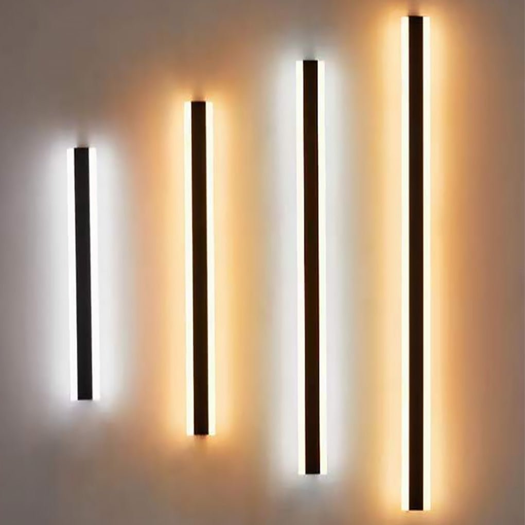 Linear LED Long Exterior Wall Light Clean-Lined Exterior Wall Mount Lights Waterproof for Porch, Outdoor Wall Light, detail 13