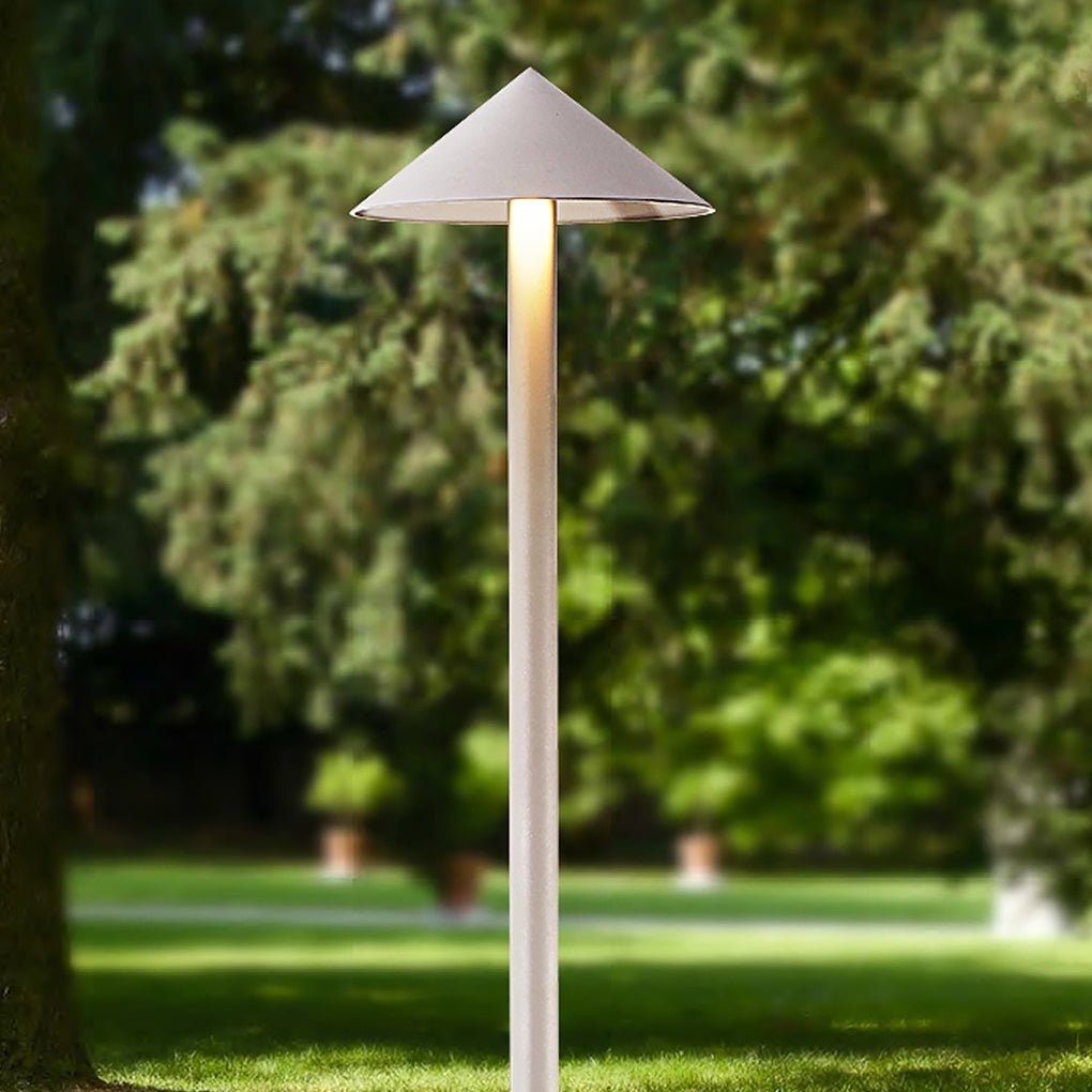 Clean-Lined Contemporary Waterproof High Pole Post Light for Landscape Garden Road, Outdoor Wall Light, detail 6