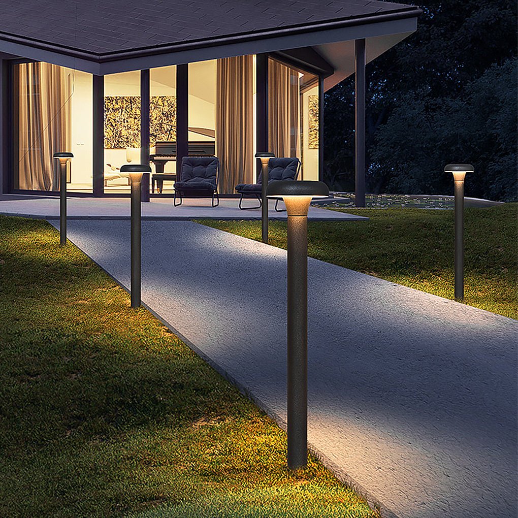 Clean-Lined Exterior Garden Lawn LED Waterproof Landscape Lighting Decorative Lamp, Outdoor Wall Light, 12"