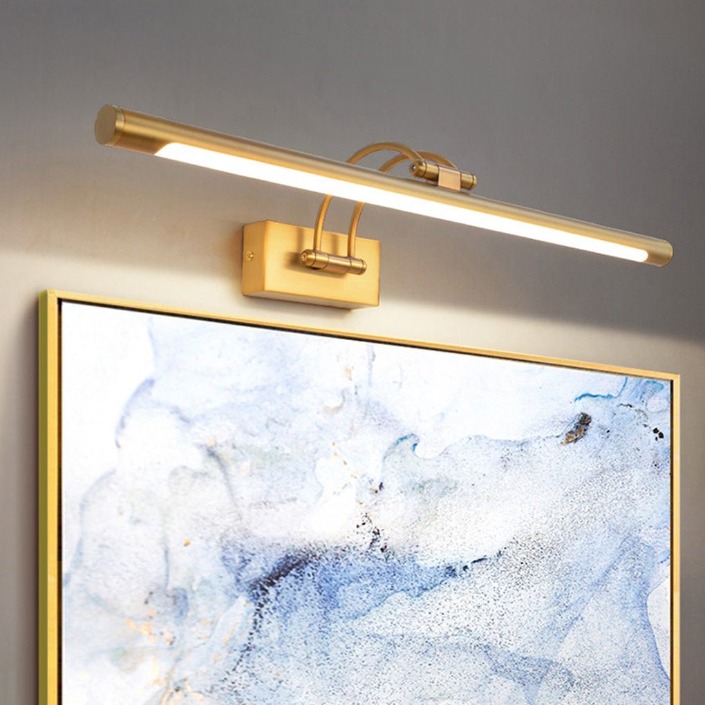 Clean-Lined Rotatable Waterproof LED Adjustable Bathroom Vanity Mirror Wall Light Vanity Lighting, Bathroom Vanity Light, Aluminum / Metal