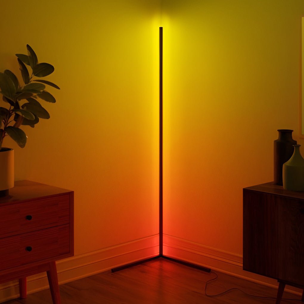 Remote Control RGB Dimmable LED Corner Floor Light, Floor Lamp, detail 2