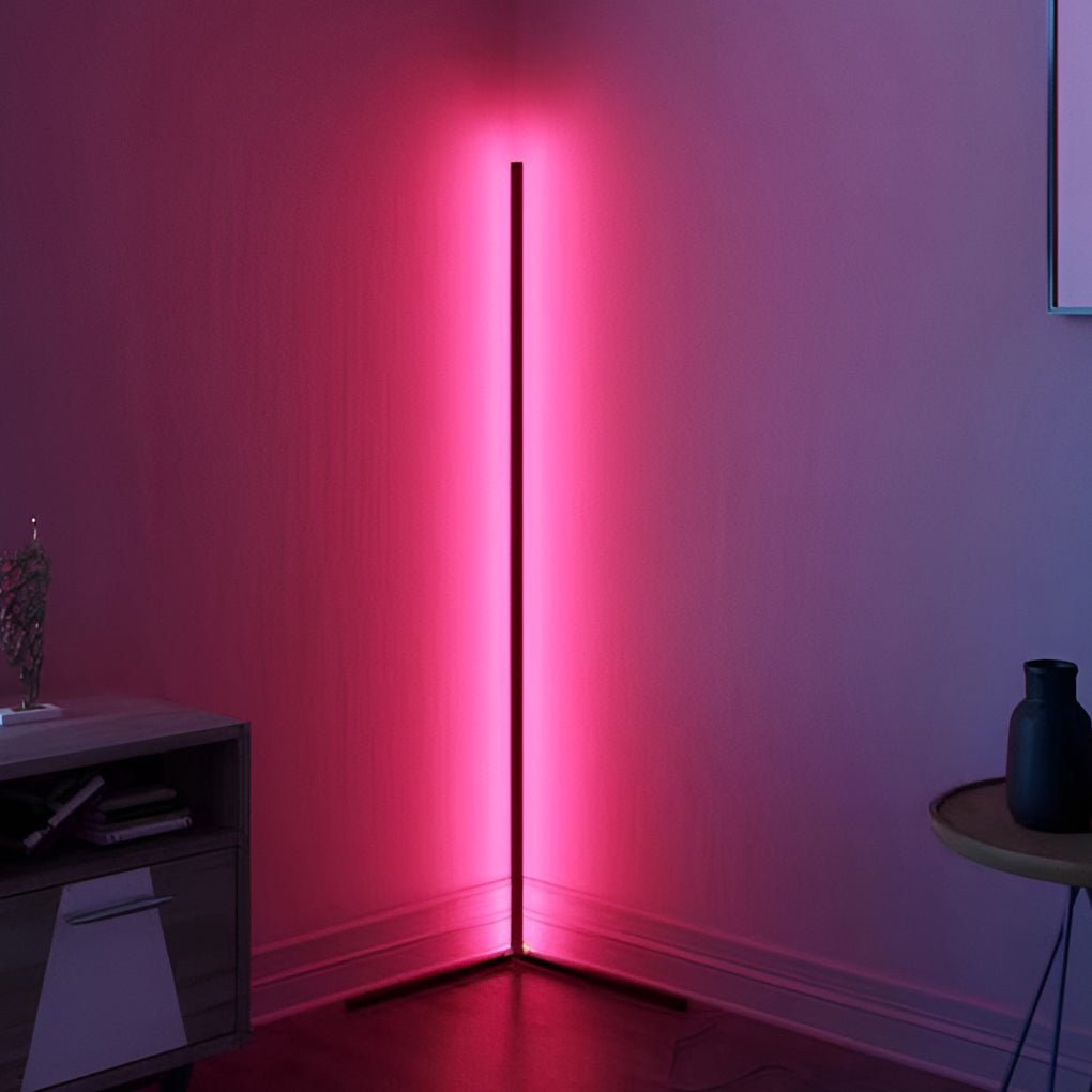 Remote Control RGB Dimmable LED Corner Floor Light, Floor Lamp, detail 6