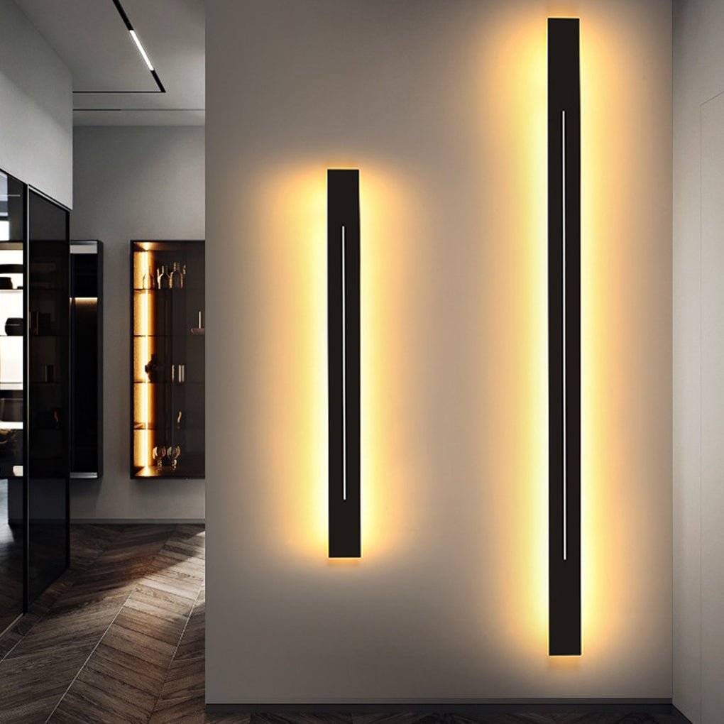 Long Strip Three Step Dimming LED Contemporary Wall Fixtures Sconces Lighting, Bathroom Wall Sconce, detail 12