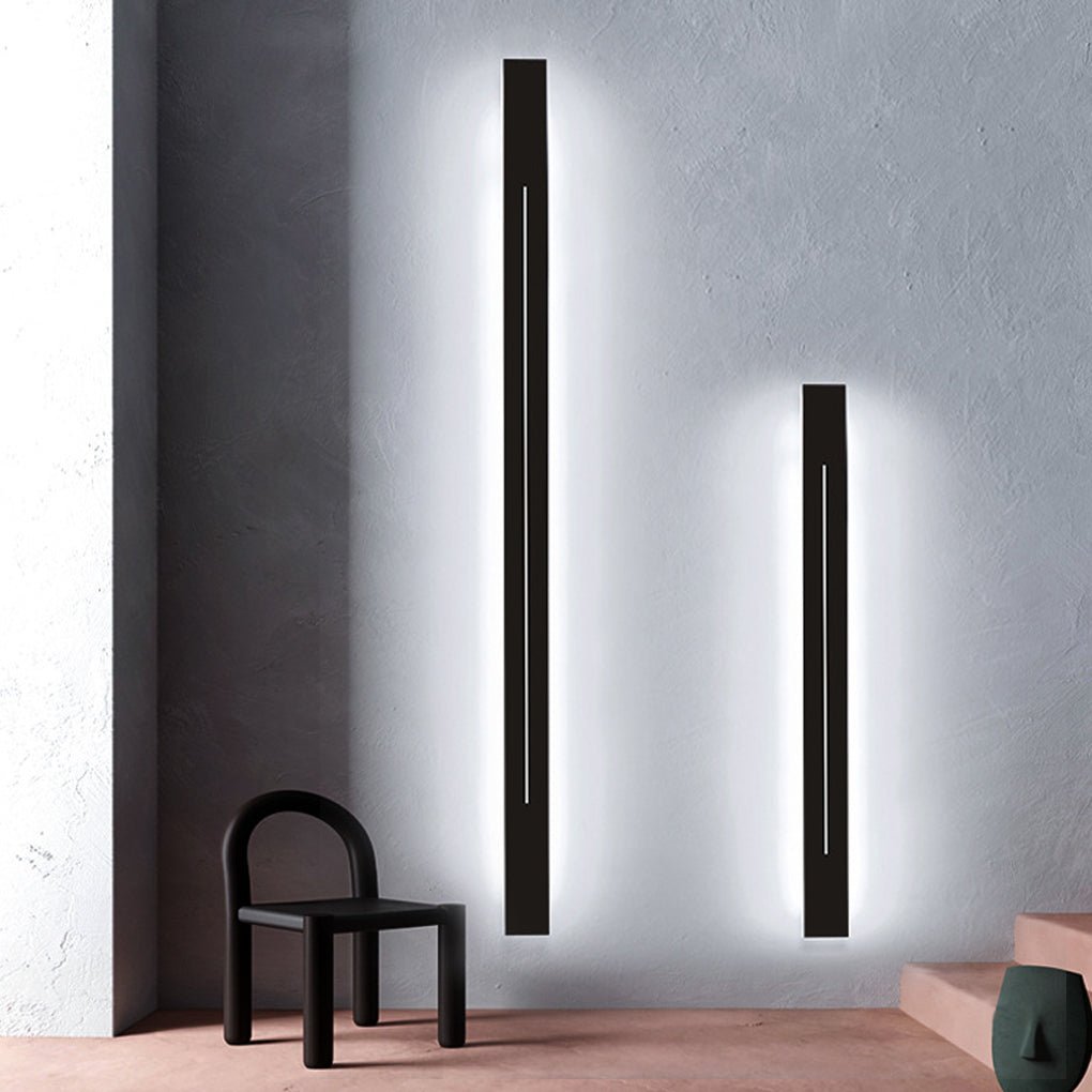 Long Strip Three Step Dimming LED Contemporary Wall Fixtures Sconces Lighting, Bathroom Wall Sconce, detail 3