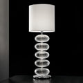 Contemporary Italian Handcrafted Murano Glass Table Light, Bedside Table Lamp, height 90 cm