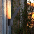 Contemporary Clean-Lined LED Waterproof Wall Light for Exterior Courtyard Aisle Balcony, Outdoor Wall Light, Die-cast Aluminum, W 3in x H