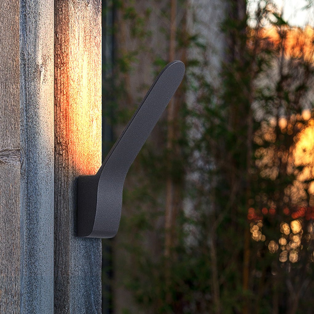 Contemporary Clean-Lined LED Waterproof Wall Light for Exterior Courtyard Aisle Balcony, Outdoor Wall Light, Die-cast Aluminum, W 3in x H