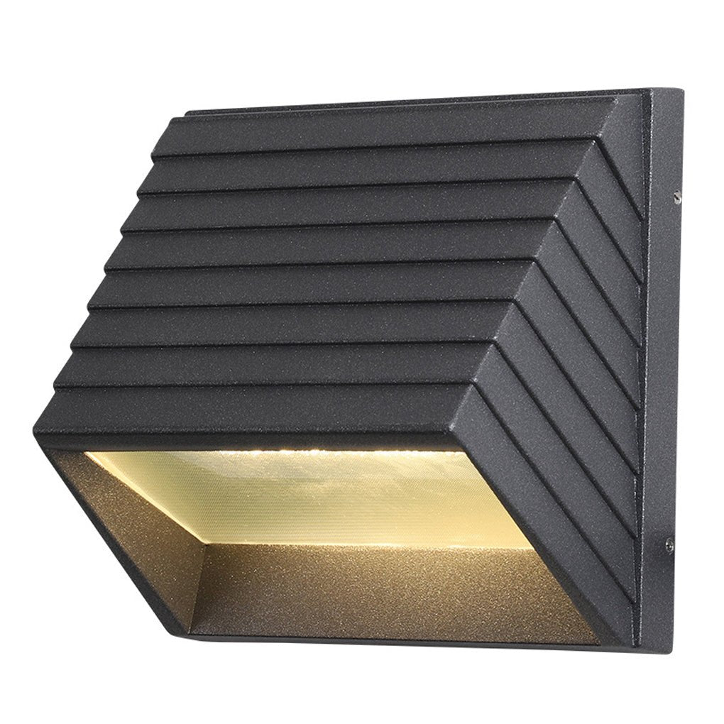 Contemporary Clean-Lined Exterior Waterproof LED Wall Light for Villa Garden Balcony Stairs, Outdoor Wall Light, detail 5