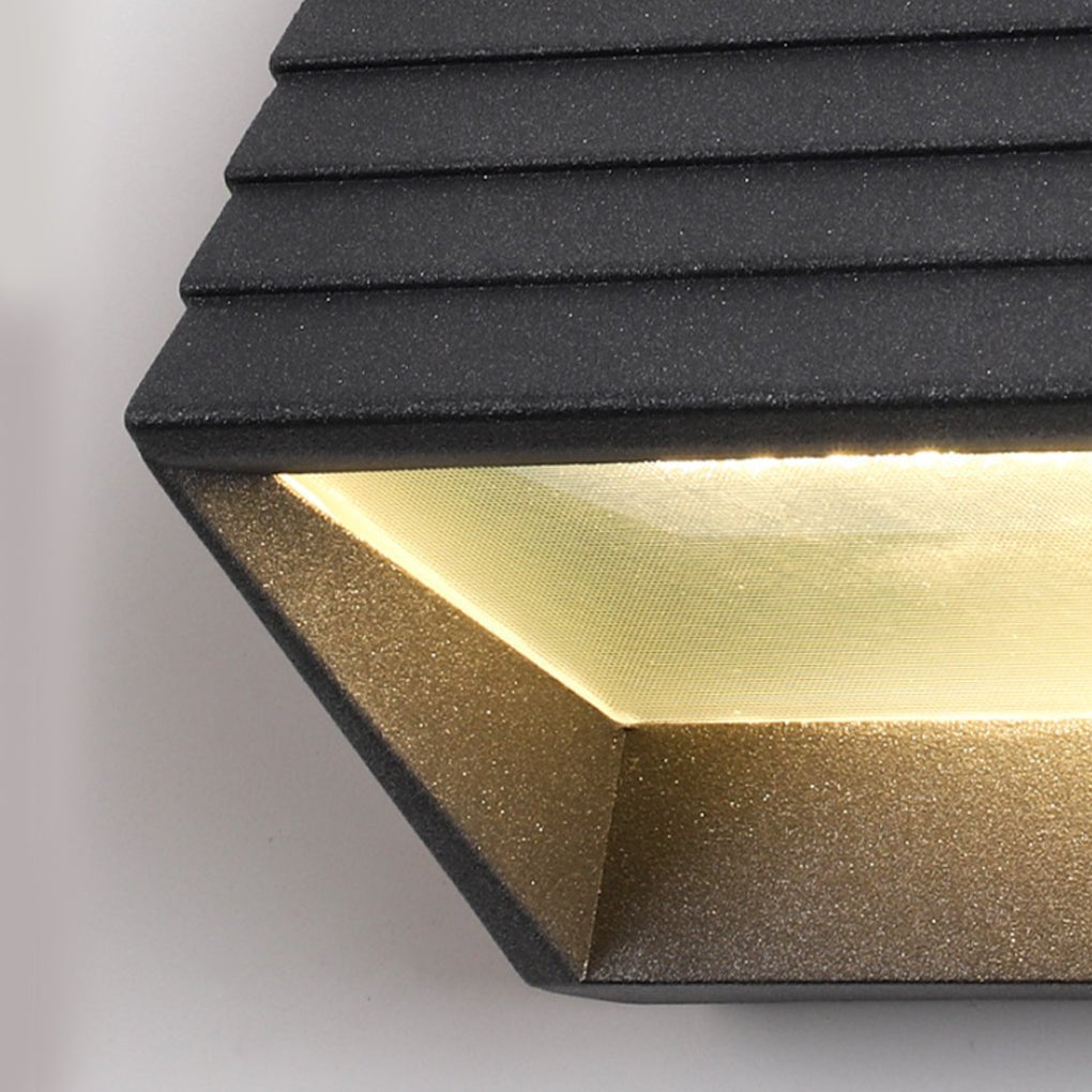 Contemporary Clean-Lined Exterior Waterproof LED Wall Light for Villa Garden Balcony Stairs, Outdoor Wall Light, detail 6