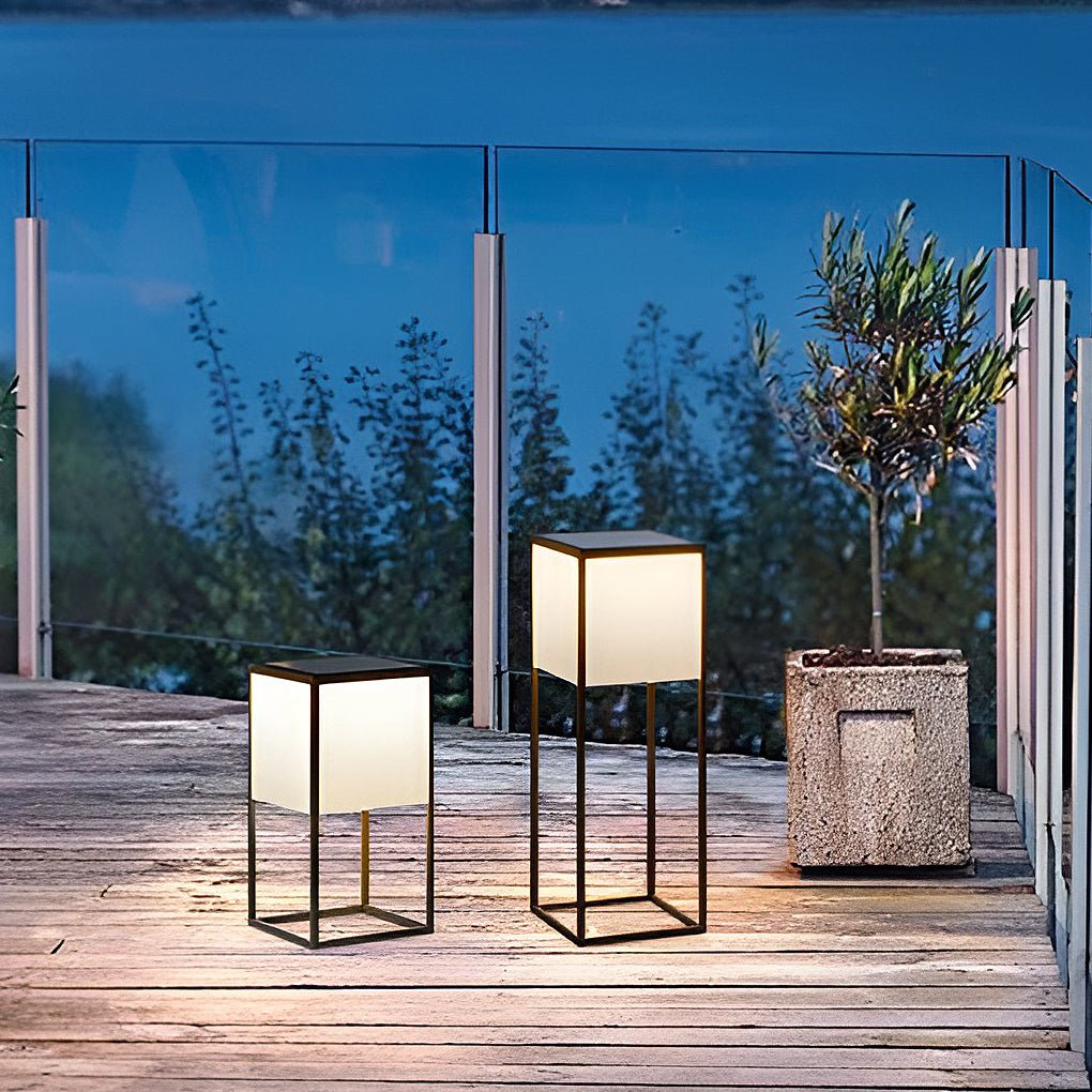 Contemporary Exterior Post Lights Solar Deck Post Lights Garden Lights Outside Lights, Outdoor Wall Light, detail 5