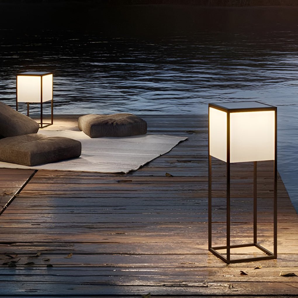Contemporary Exterior Post Lights Solar Deck Post Lights Garden Lights Outside Lights, Outdoor Wall Light, detail 3