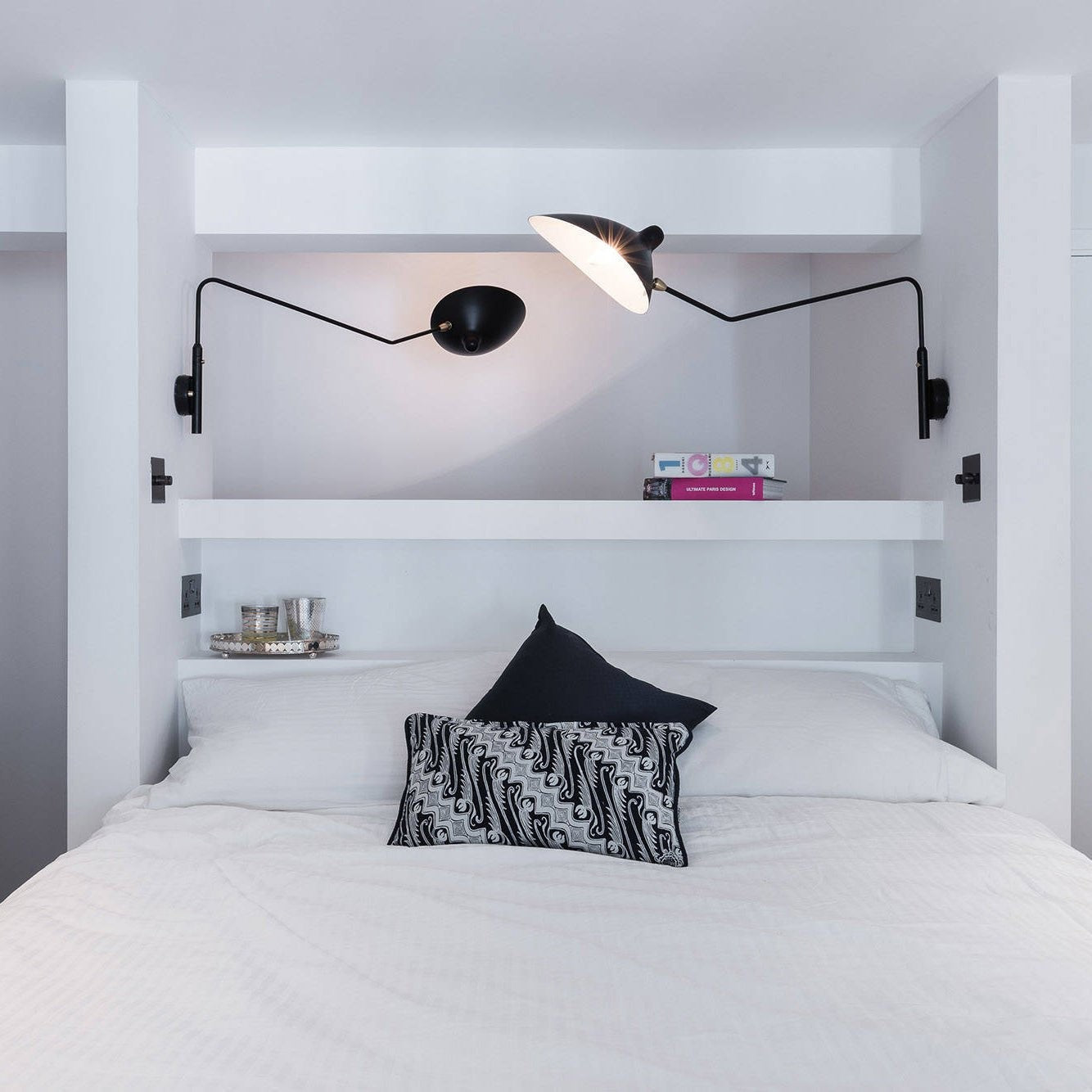 Mouille-Inspired Sculptural Wall Light, Hardwired Wall Sconce, detail 27