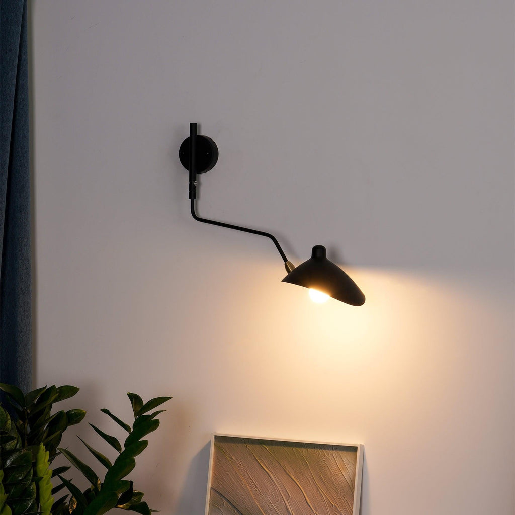 Mouille-Inspired Sculptural Wall Light, Hardwired Wall Sconce, detail 35
