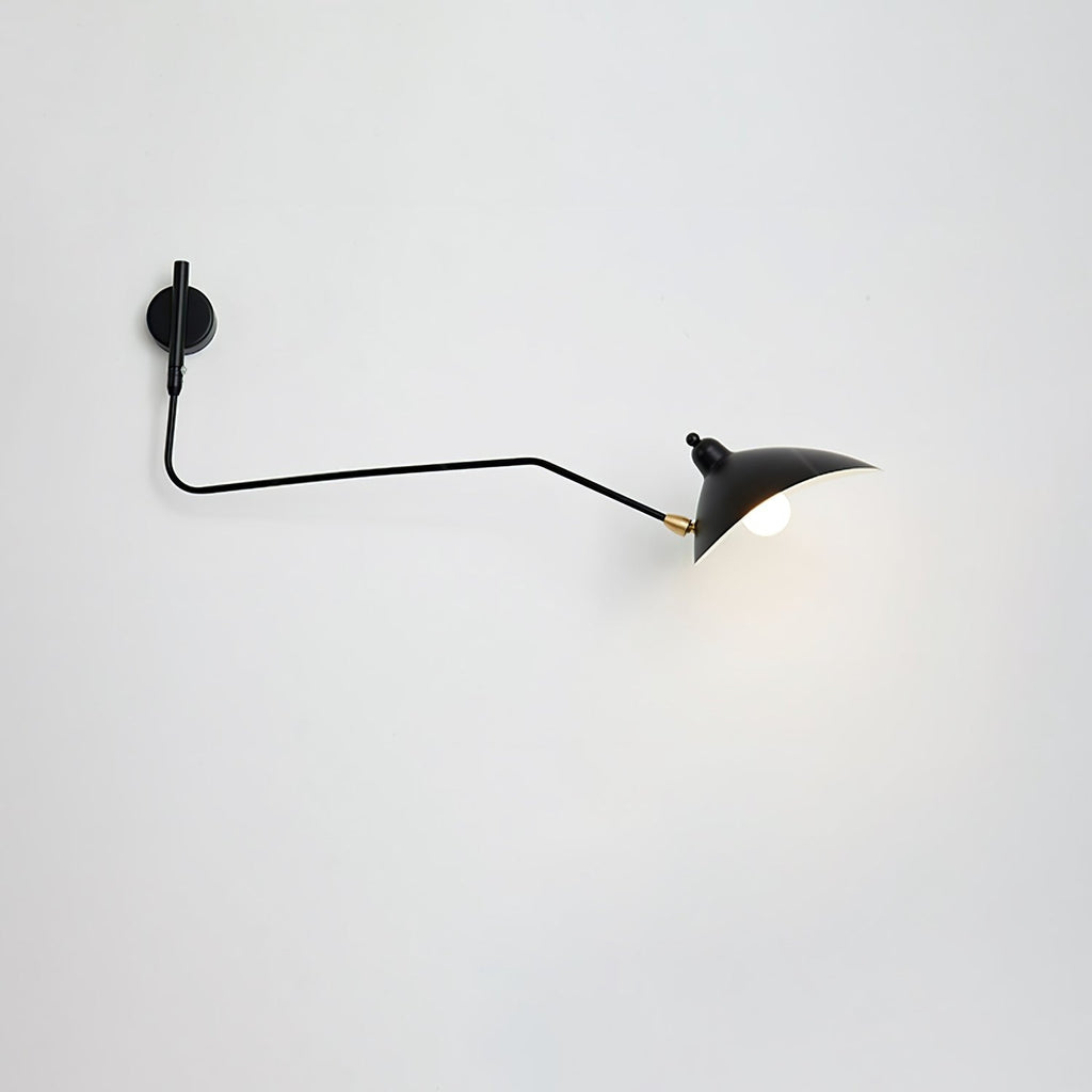 Mouille-Inspired Sculptural Wall Light, Hardwired Wall Sconce, detail 43