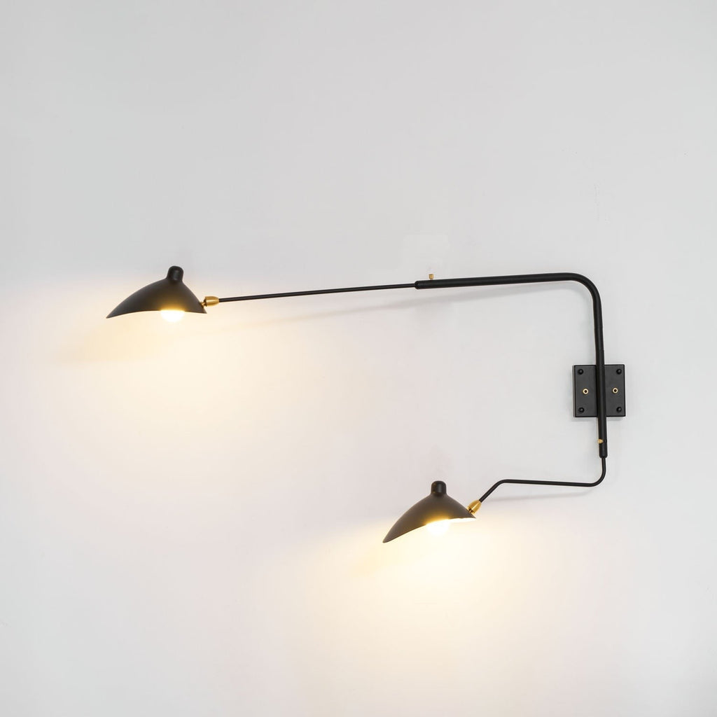 Mouille-Inspired Sculptural Wall Light, Hardwired Wall Sconce, detail 47