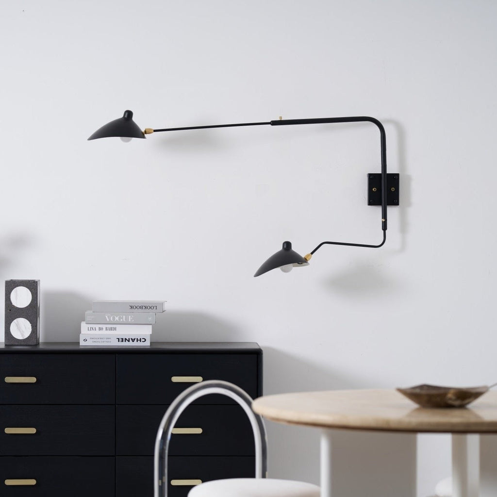 Mouille-Inspired Sculptural Wall Light, Hardwired Wall Sconce, detail 50