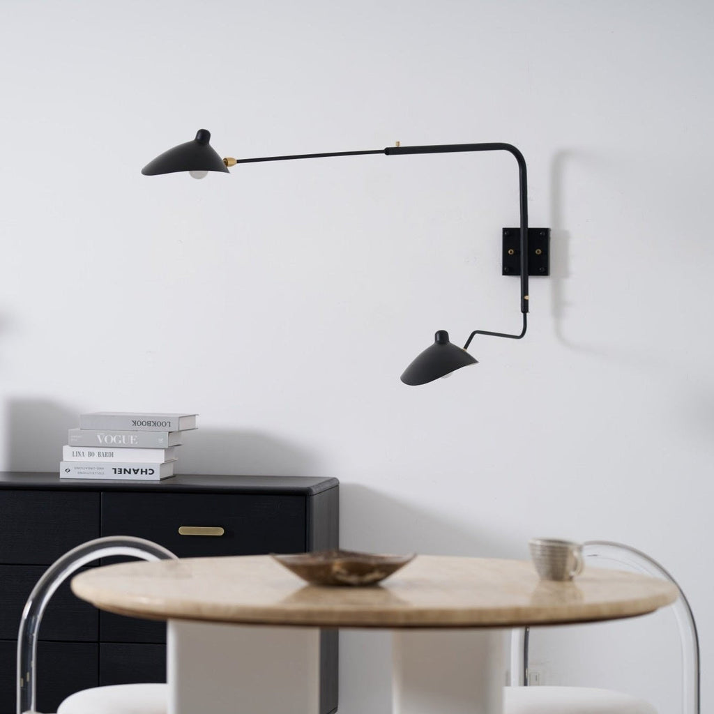 Mouille-Inspired Sculptural Wall Light, Hardwired Wall Sconce, detail 51